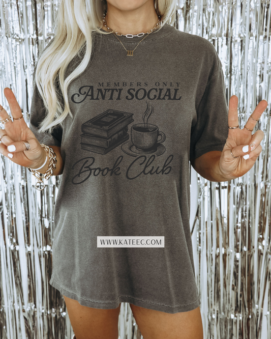 Antisocial Book Club - Tshirt