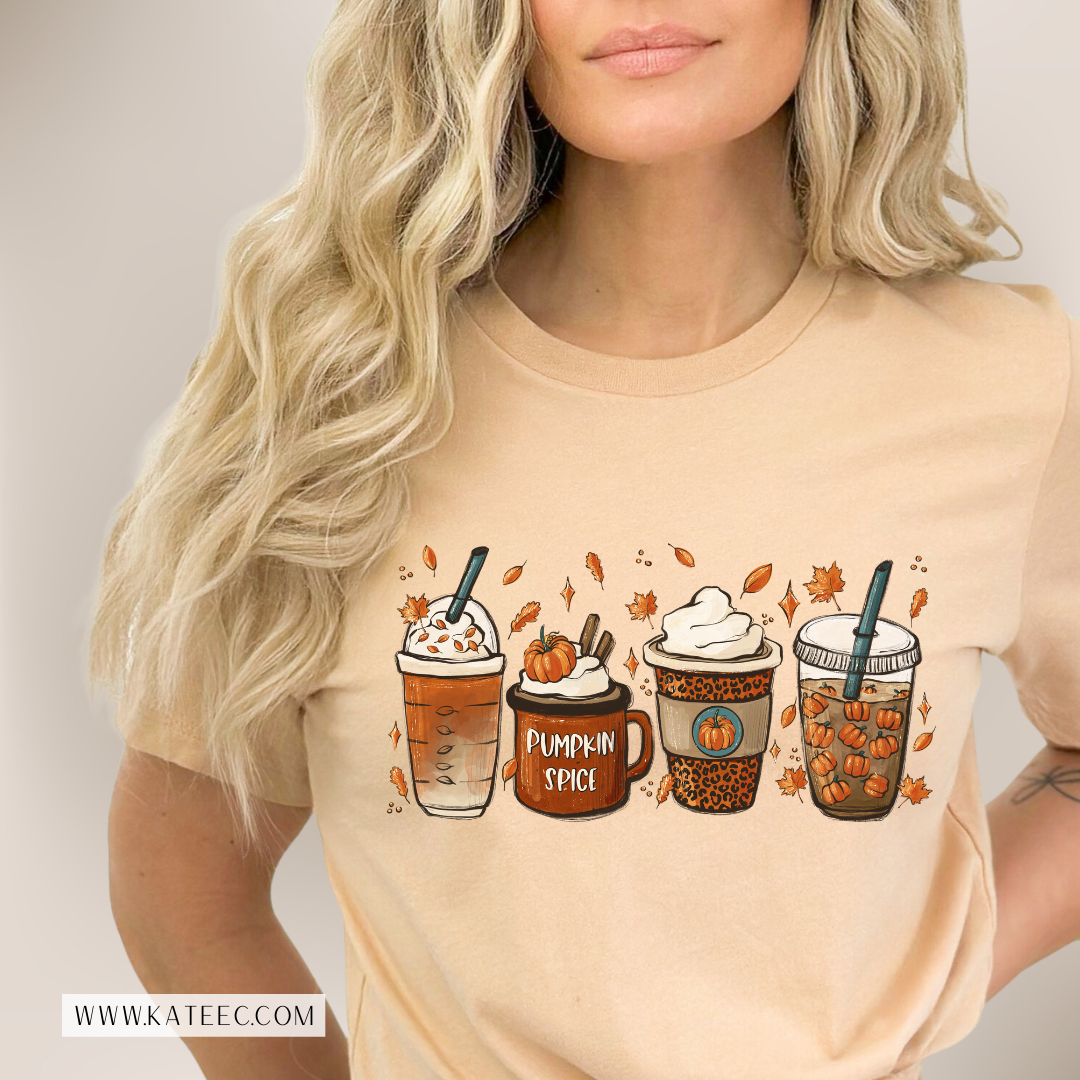 Fall Time Coffee T-shirt