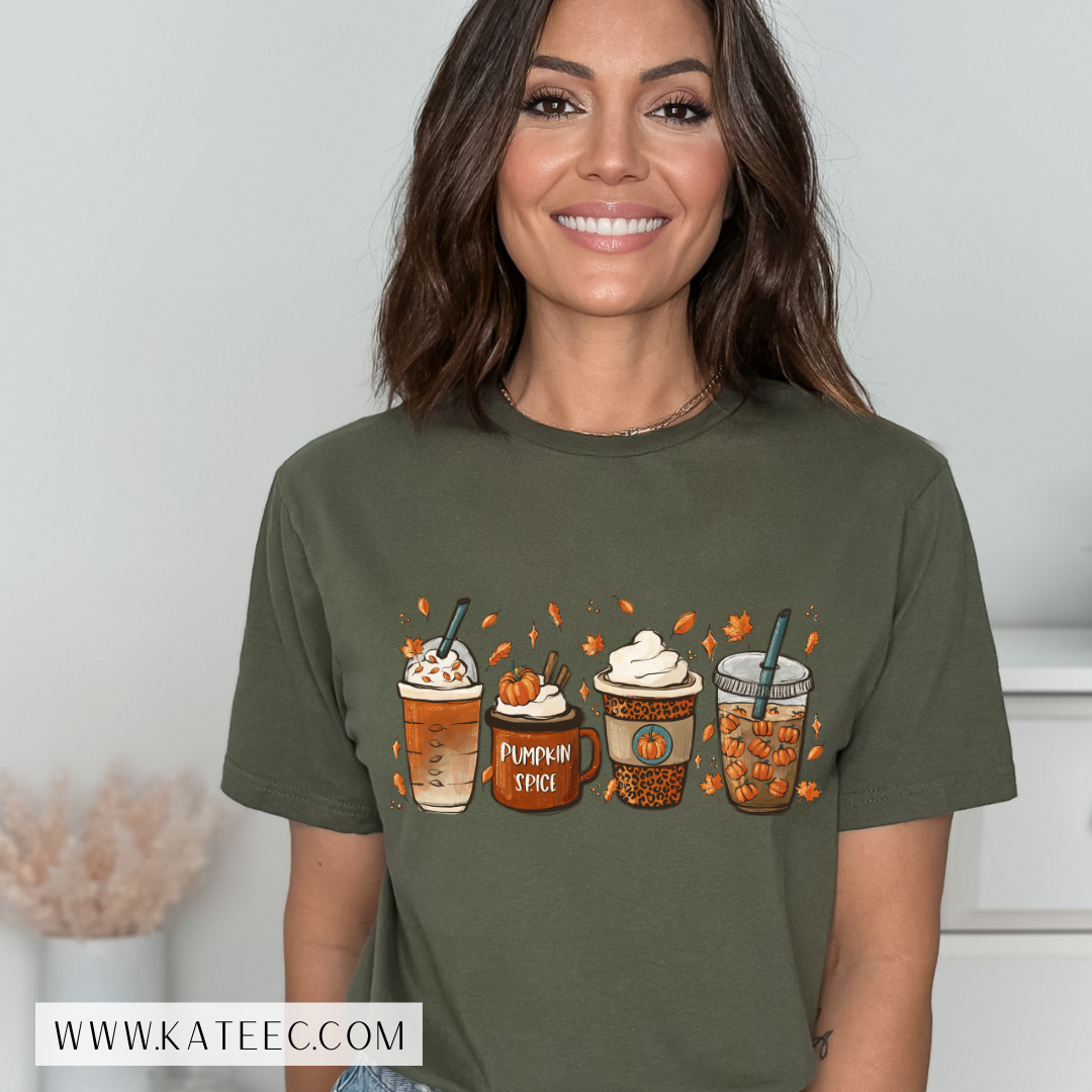 Fall Time Coffee T-shirt