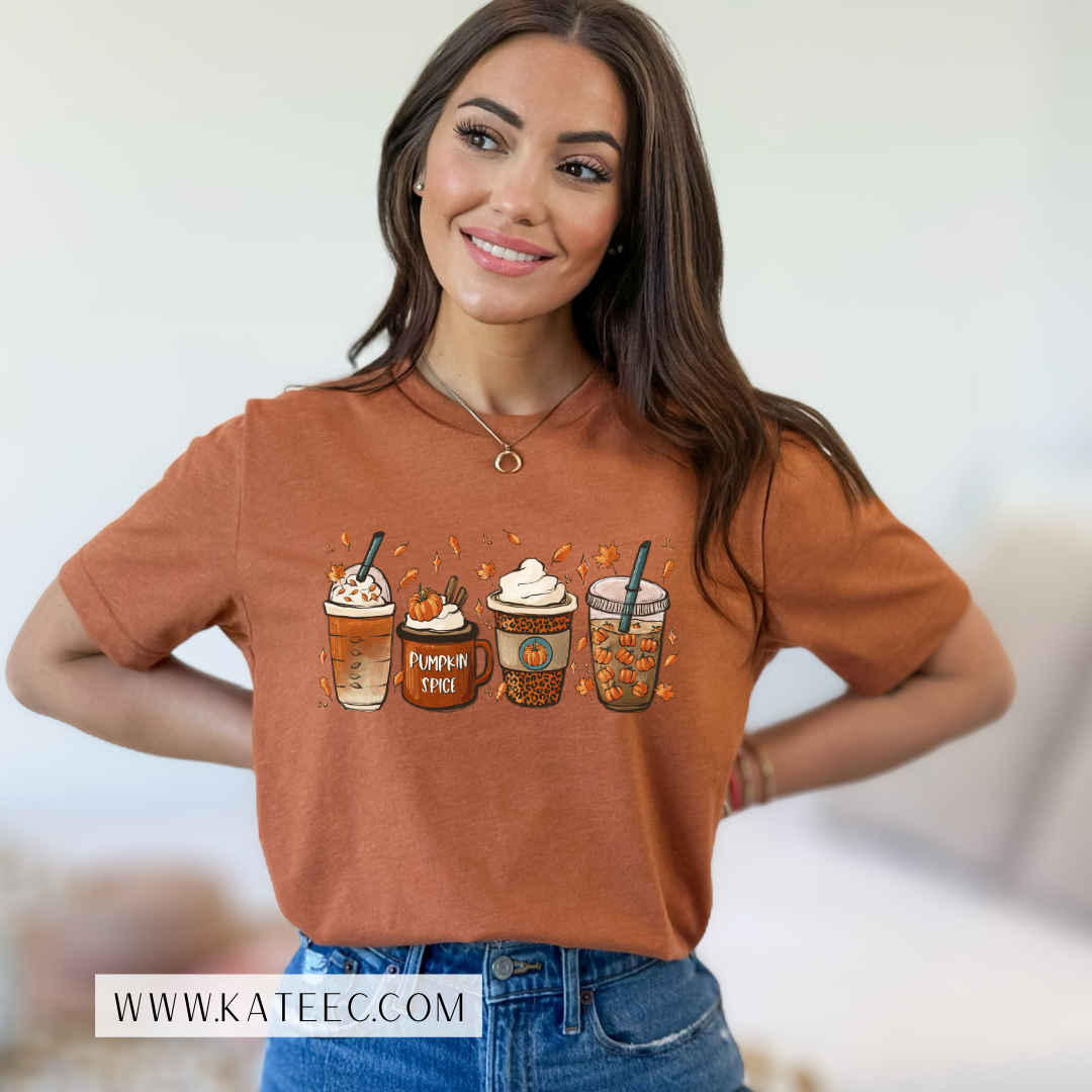 Fall Time Coffee T-shirt