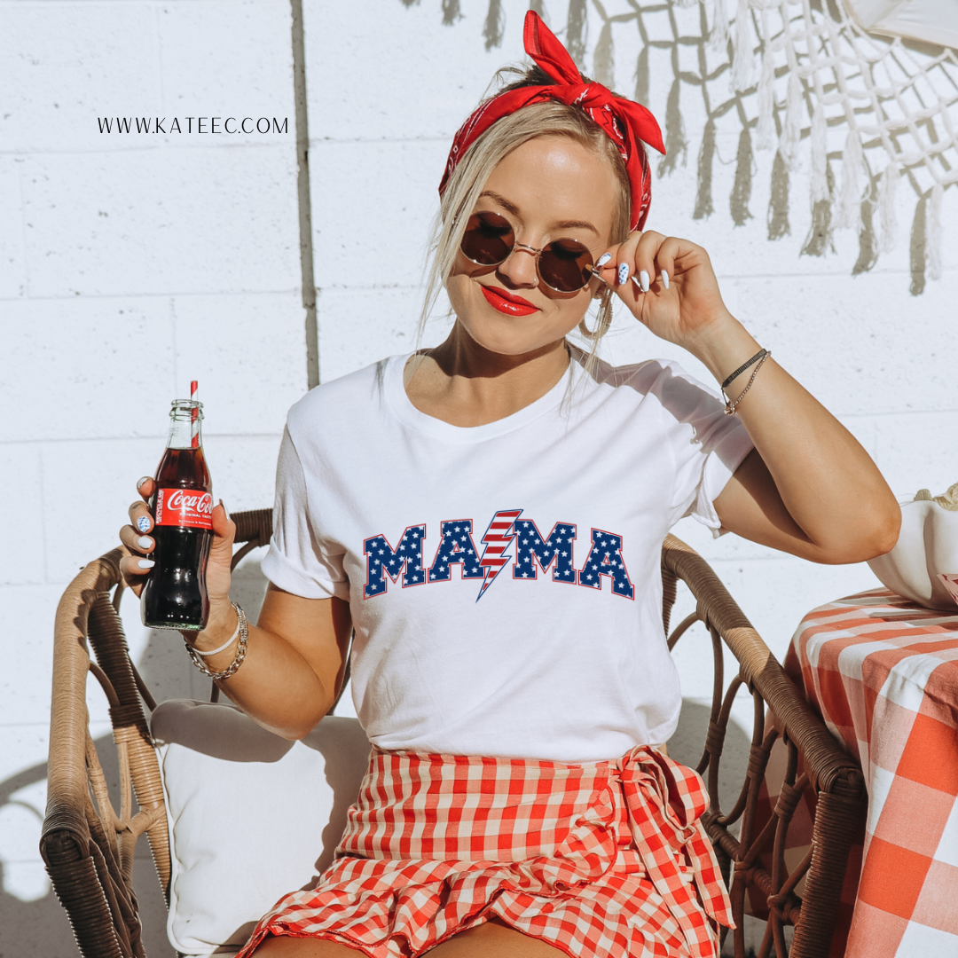 Americana Mama - Tshirt