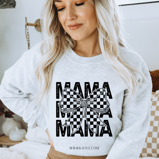 Checkered Mama - Sweater