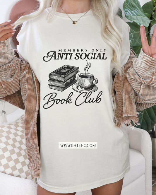 Antisocial Book Club - Tshirt