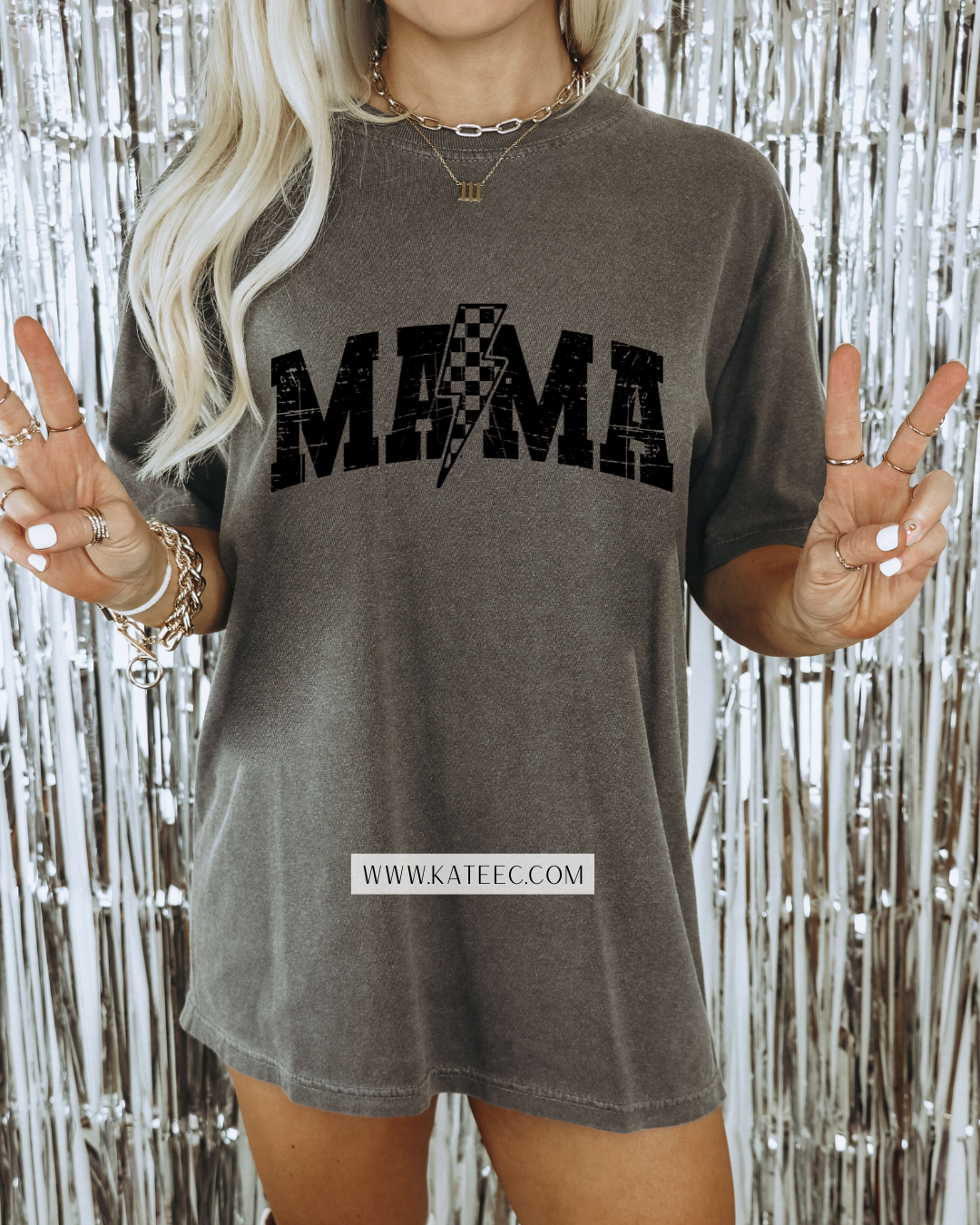 Lightening Bolt Mama - Tshirt
