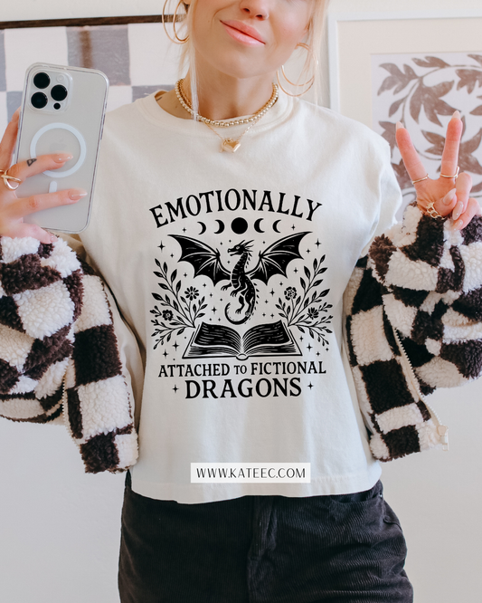 Emotionally Attached to Fictional Dragons - Tshirt