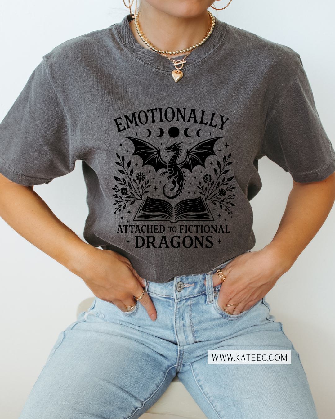 Emotionally Attached to Fictional Dragons - Tshirt
