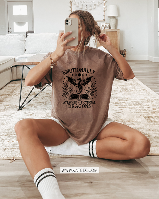 Emotionally Attached to Fictional Dragons - Tshirt
