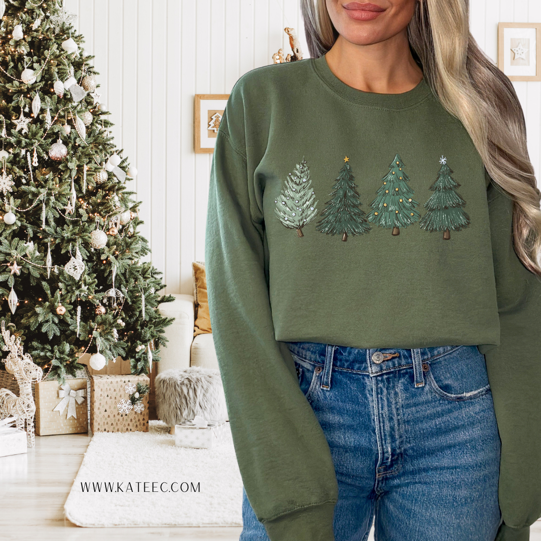 Green Trees - Sweater