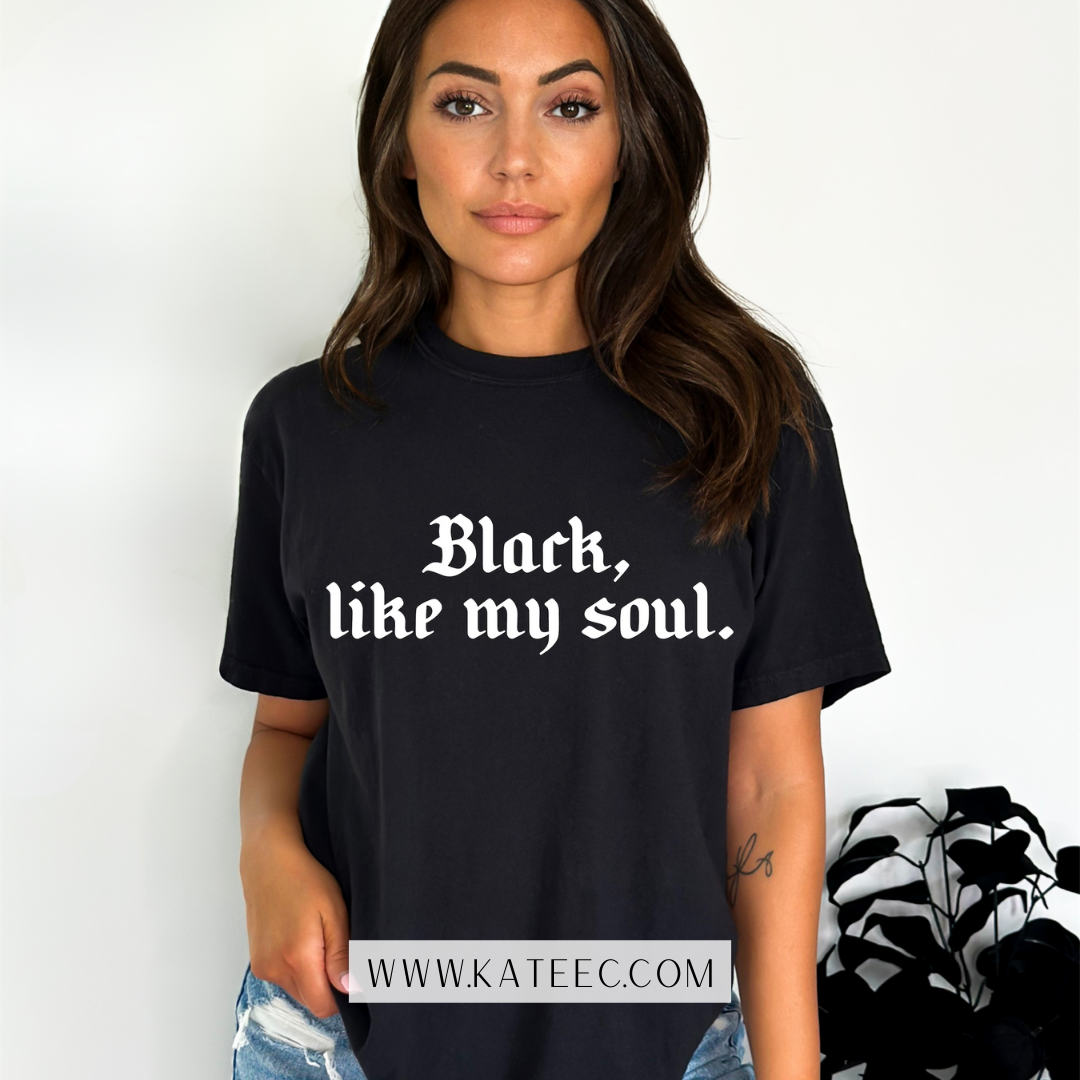 Black, Like My Soul - Tshirt