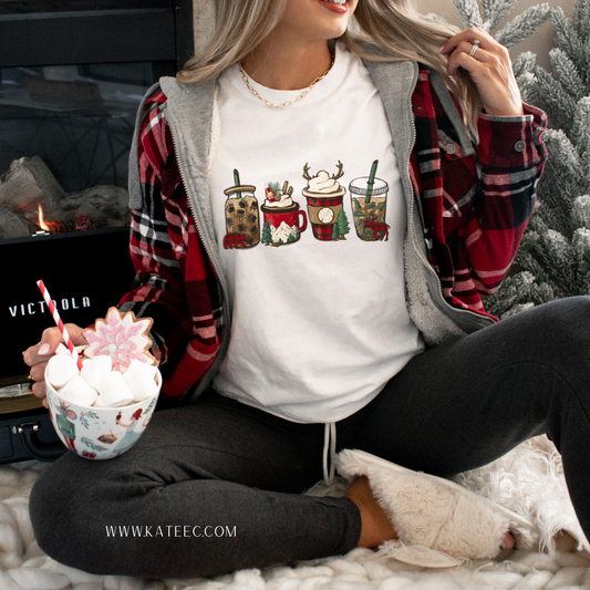 Christmas Coffee - Tshirt